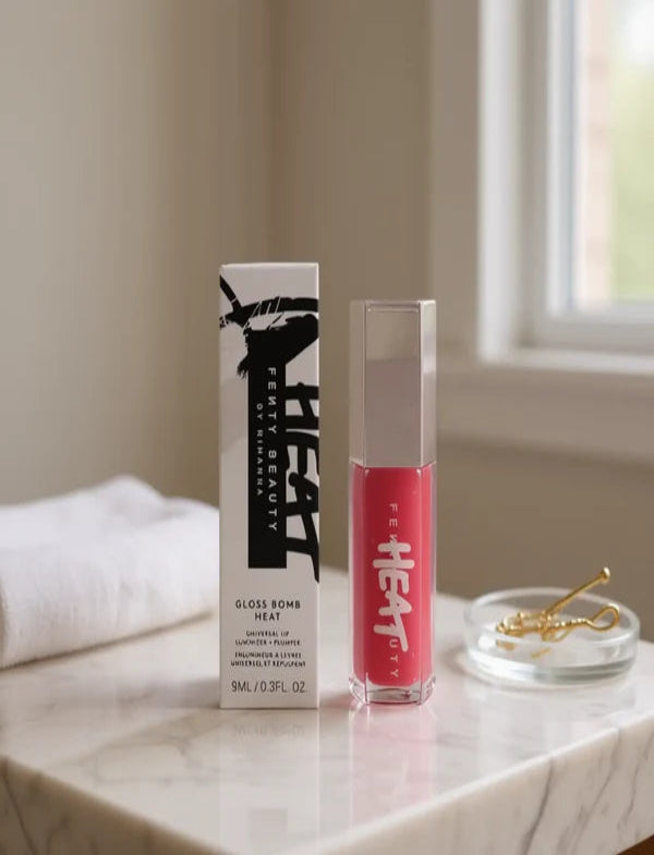 Fenty Beauty Gloss Bomb Heat (Fussy Heat 02) Plumping Lip Luminizer (9ml)