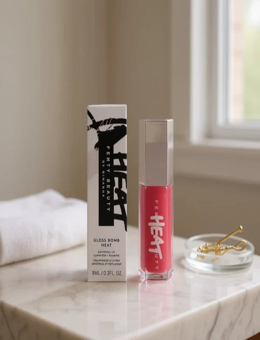 Fenty Beauty Gloss Bomb Heat (Fussy Heat 02) Plumping Lip Luminizer (9ml)
